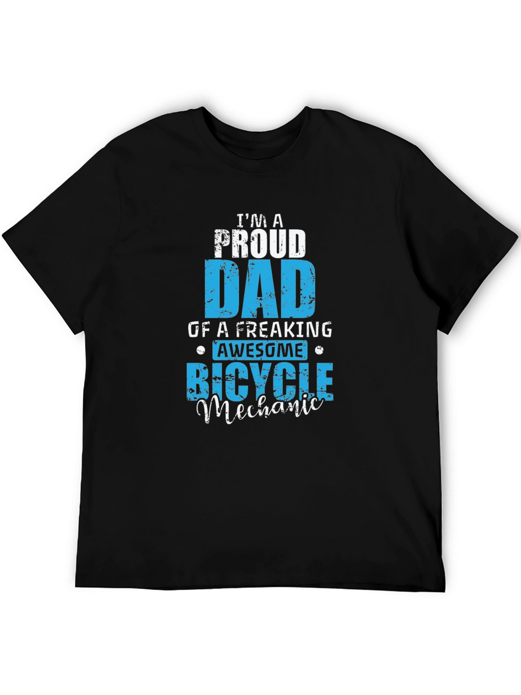 Proud Dad Bicycle Mechanic T-Shirt