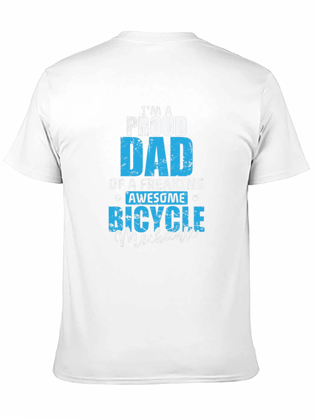 Proud Dad Bicycle Mechanic T-Shirt