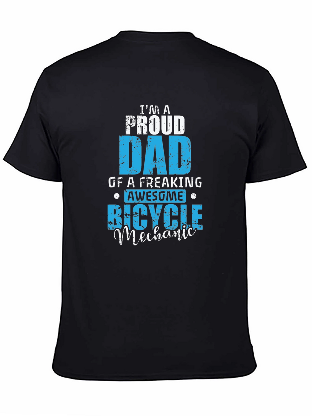 Proud Dad Bicycle Mechanic T-Shirt