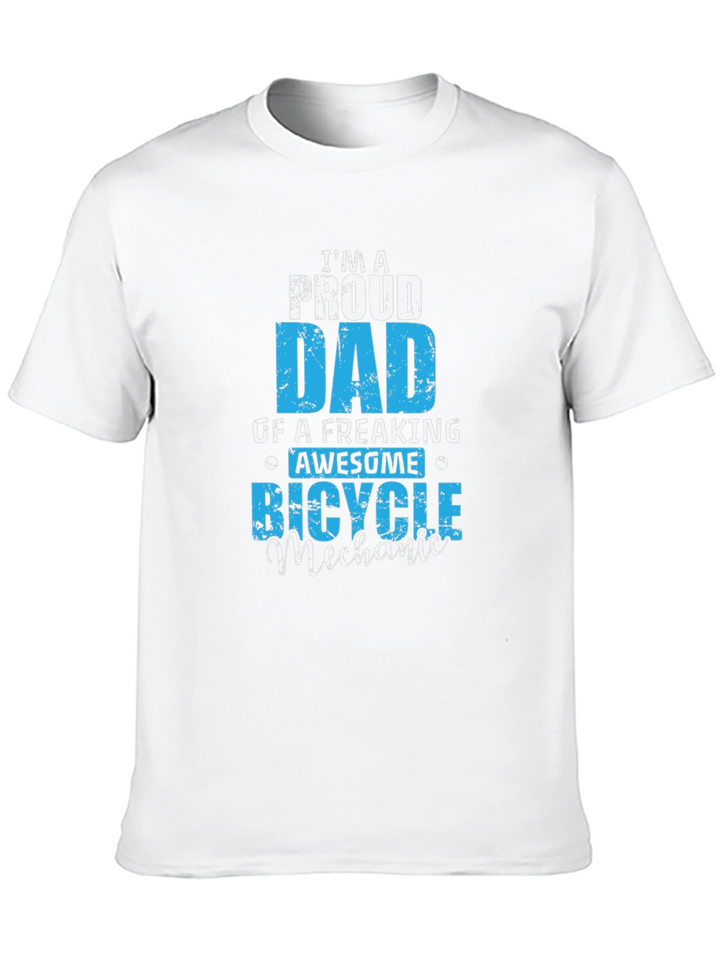 Proud Dad Bicycle Mechanic T-Shirt