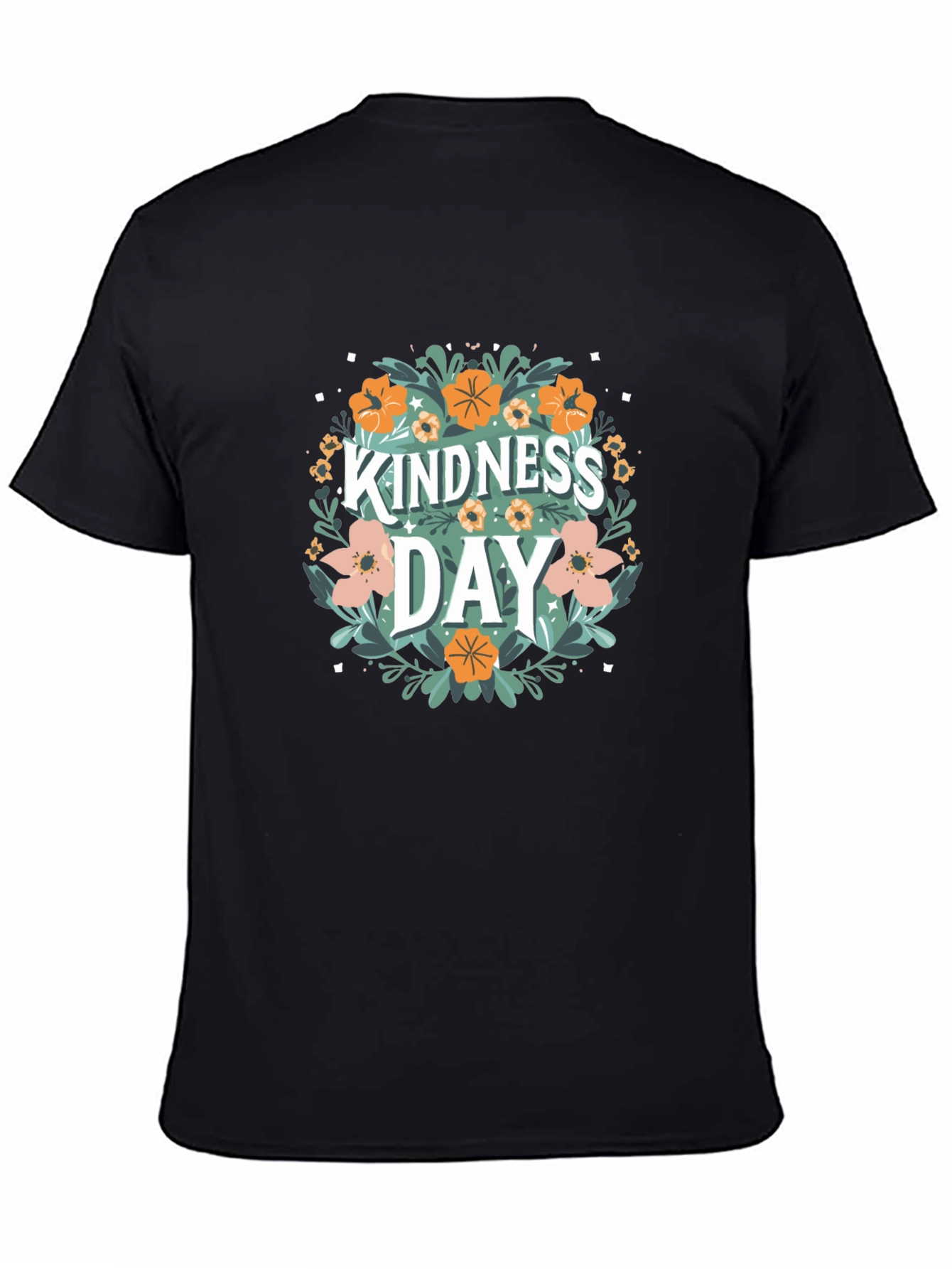 Kindness Day Floral T-Shirt