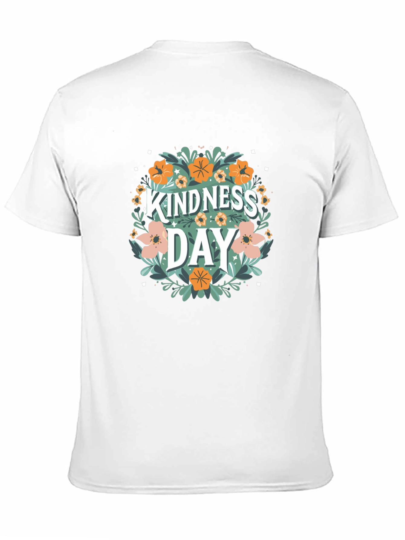 Kindness Day Floral T-Shirt