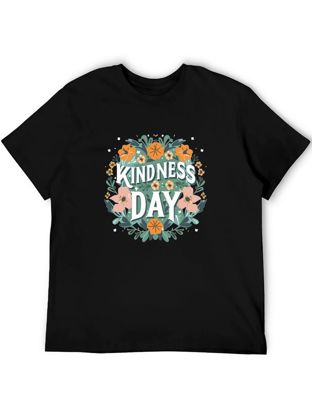 Kindness Day Floral T-Shirt