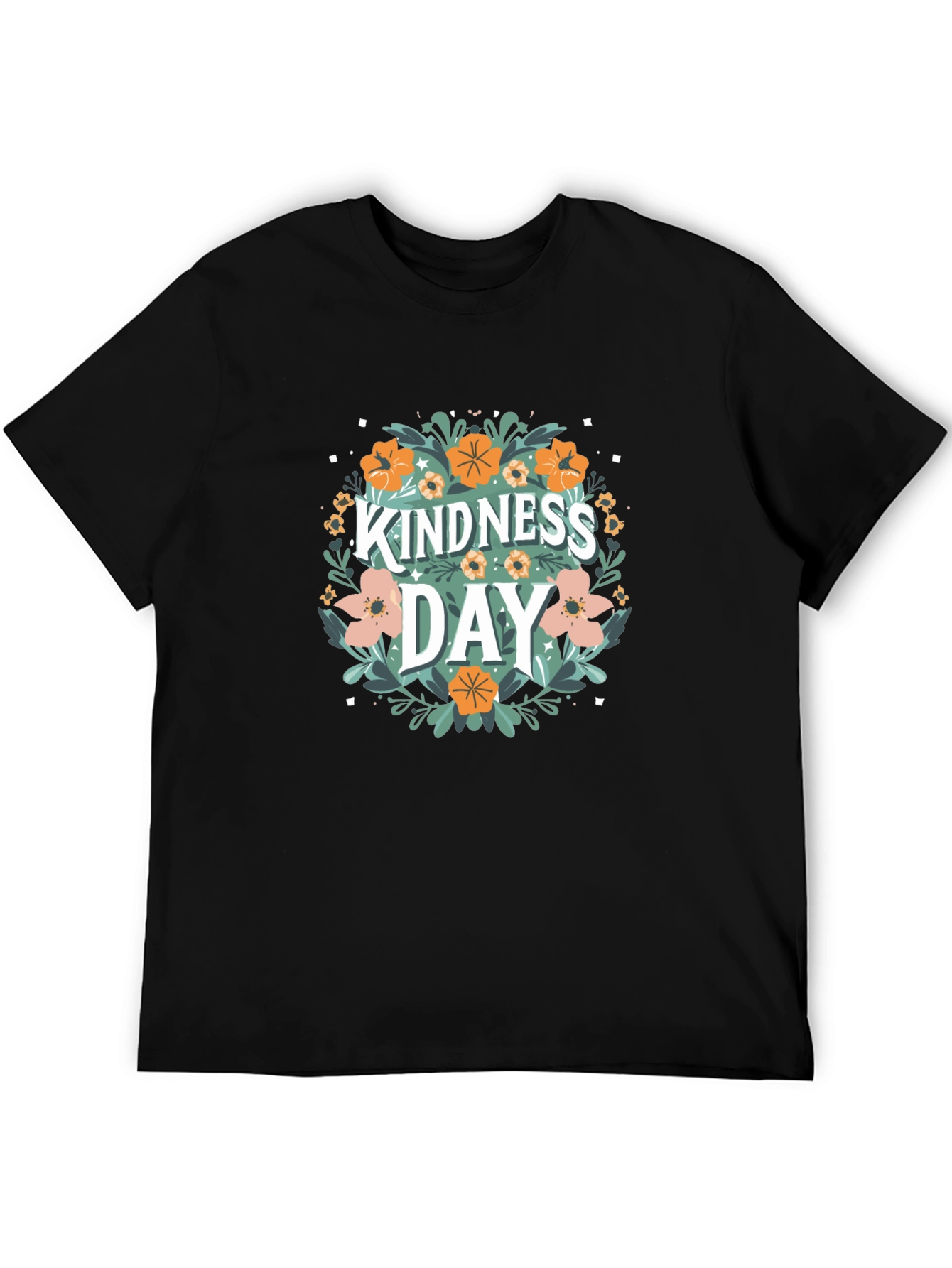 Kindness Day Floral T-Shirt
