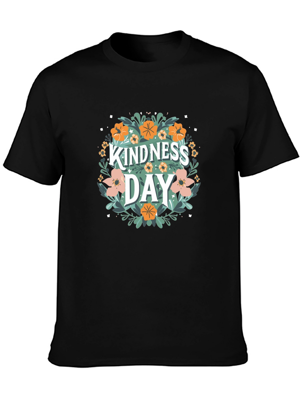 Kindness Day Floral T-Shirt