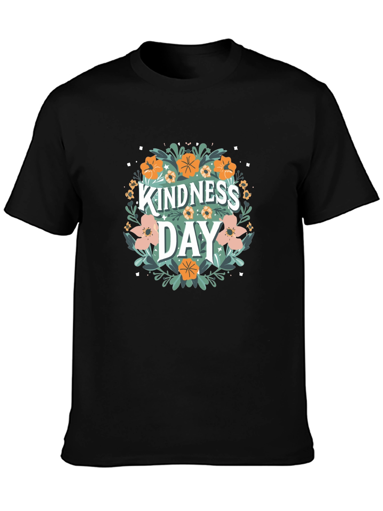 Kindness Day Floral T-Shirt