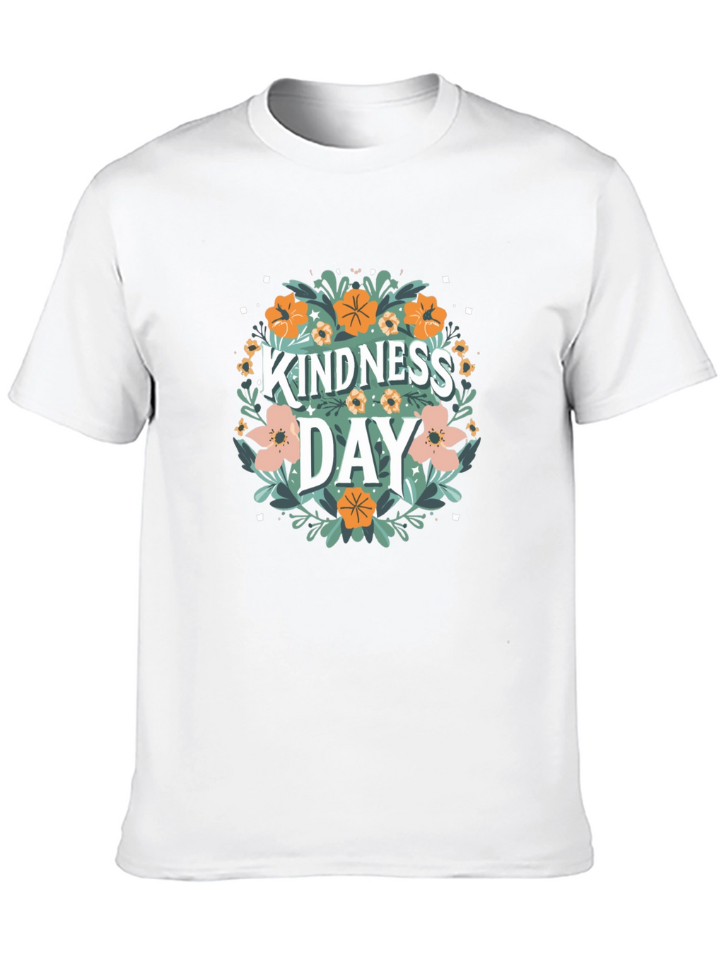 Kindness Day Floral T-Shirt
