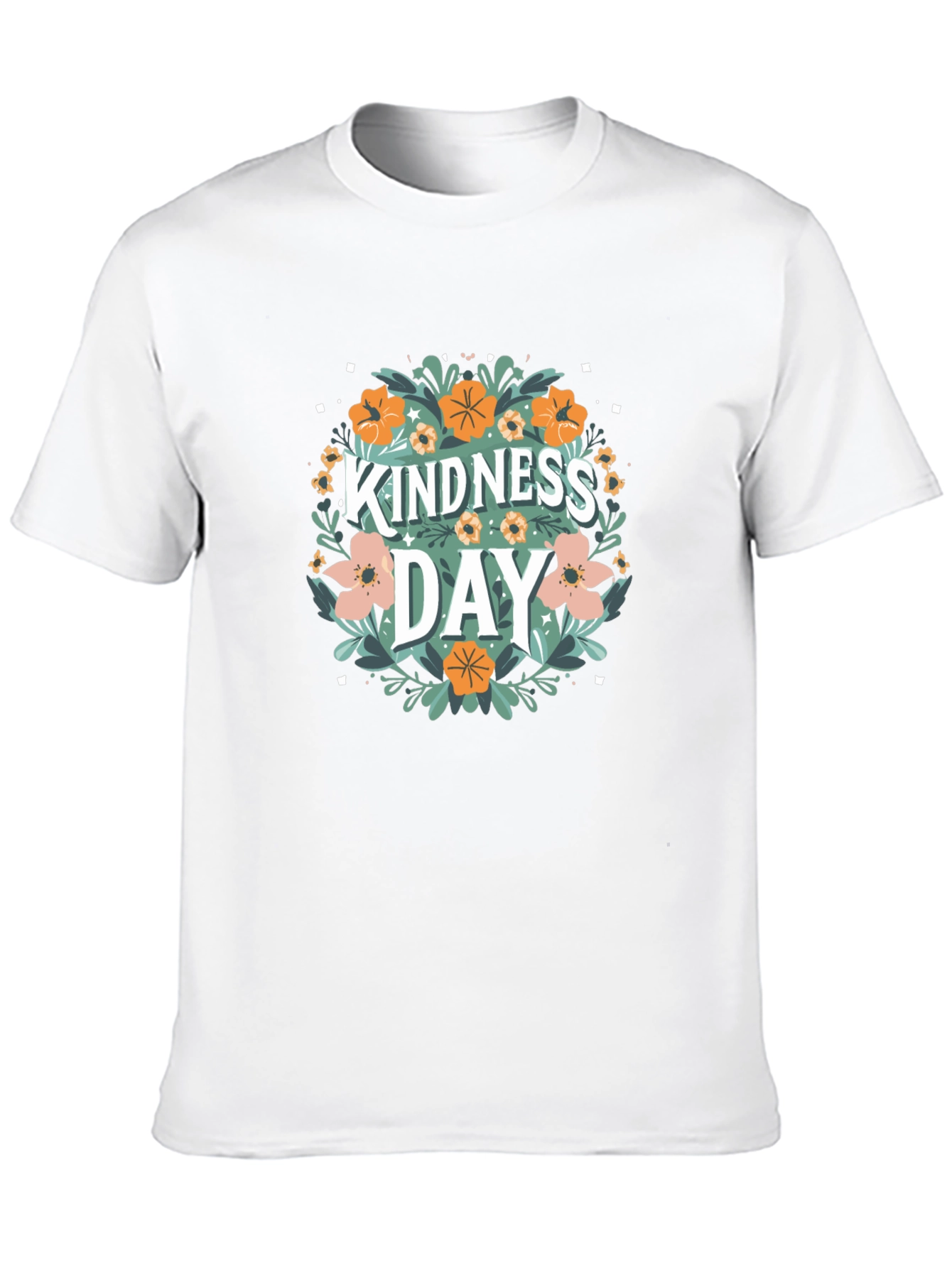 Kindness Day Floral T-Shirt