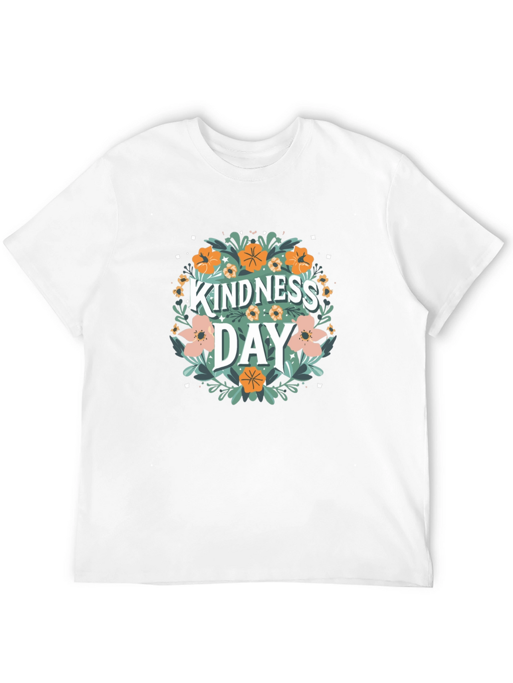 Kindness Day Floral T-Shirt