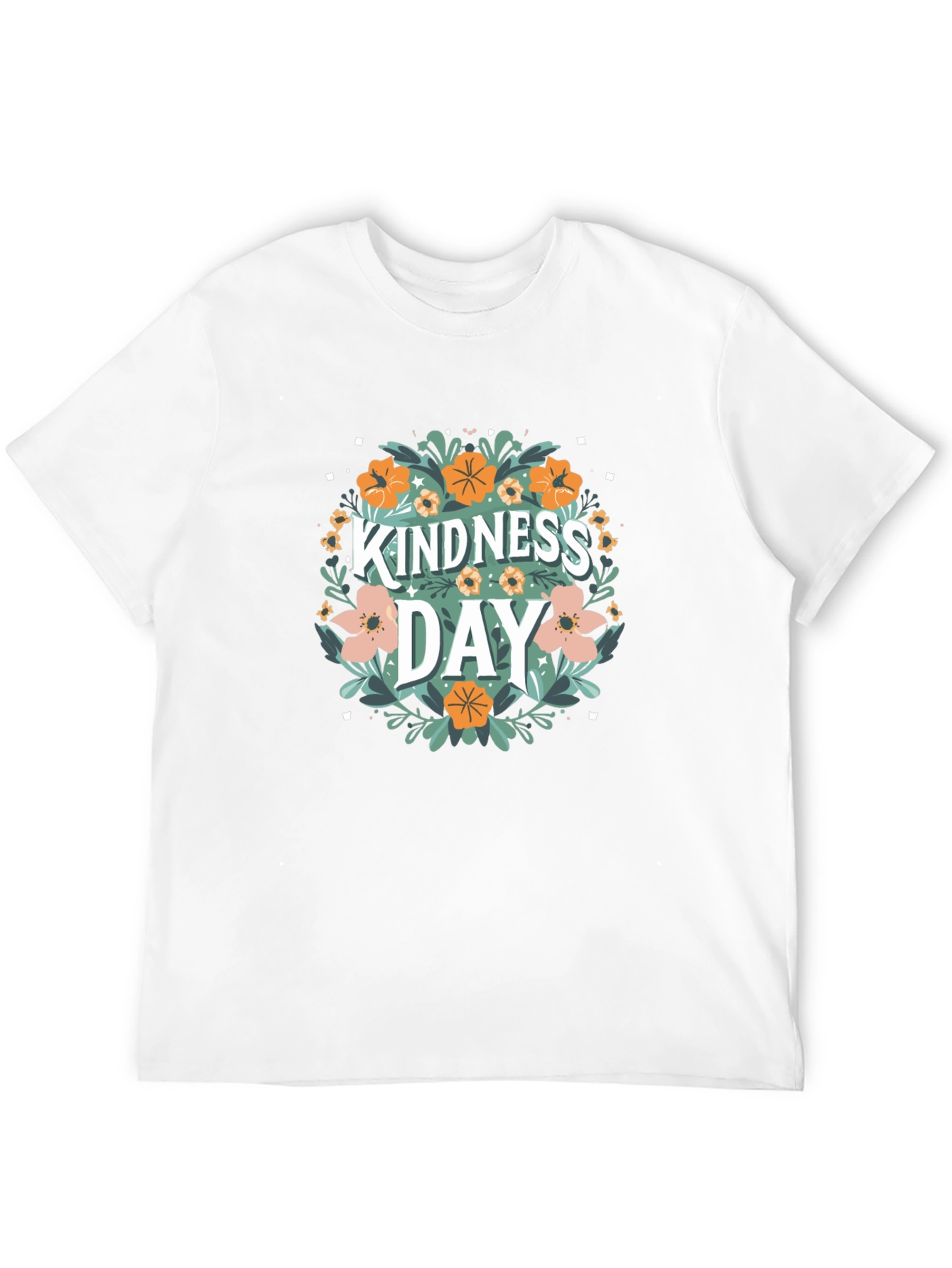 Kindness Day Floral T-Shirt