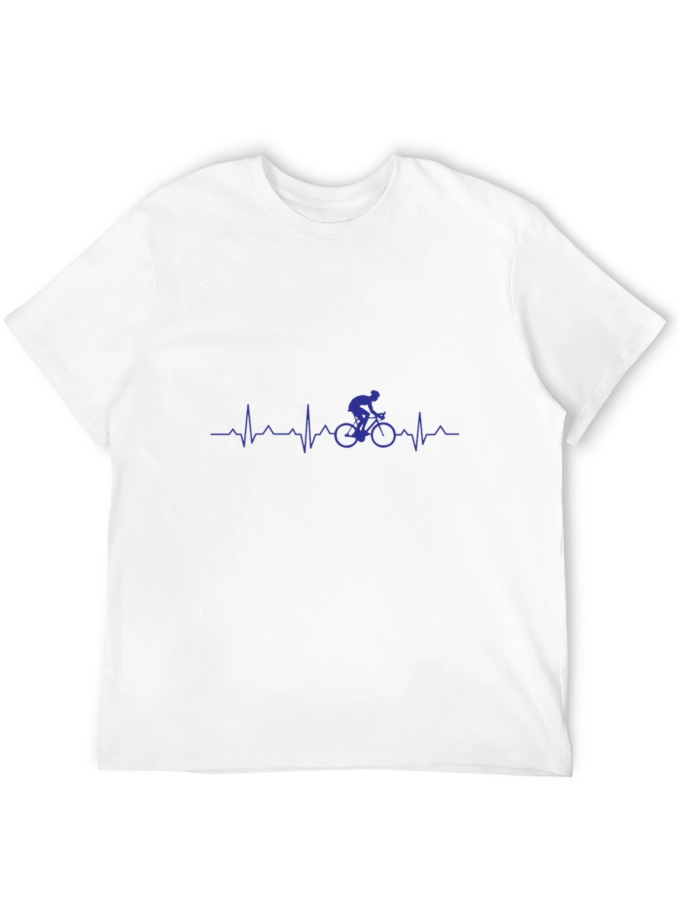Cyclist Heartbeat Graphic T-Shirt