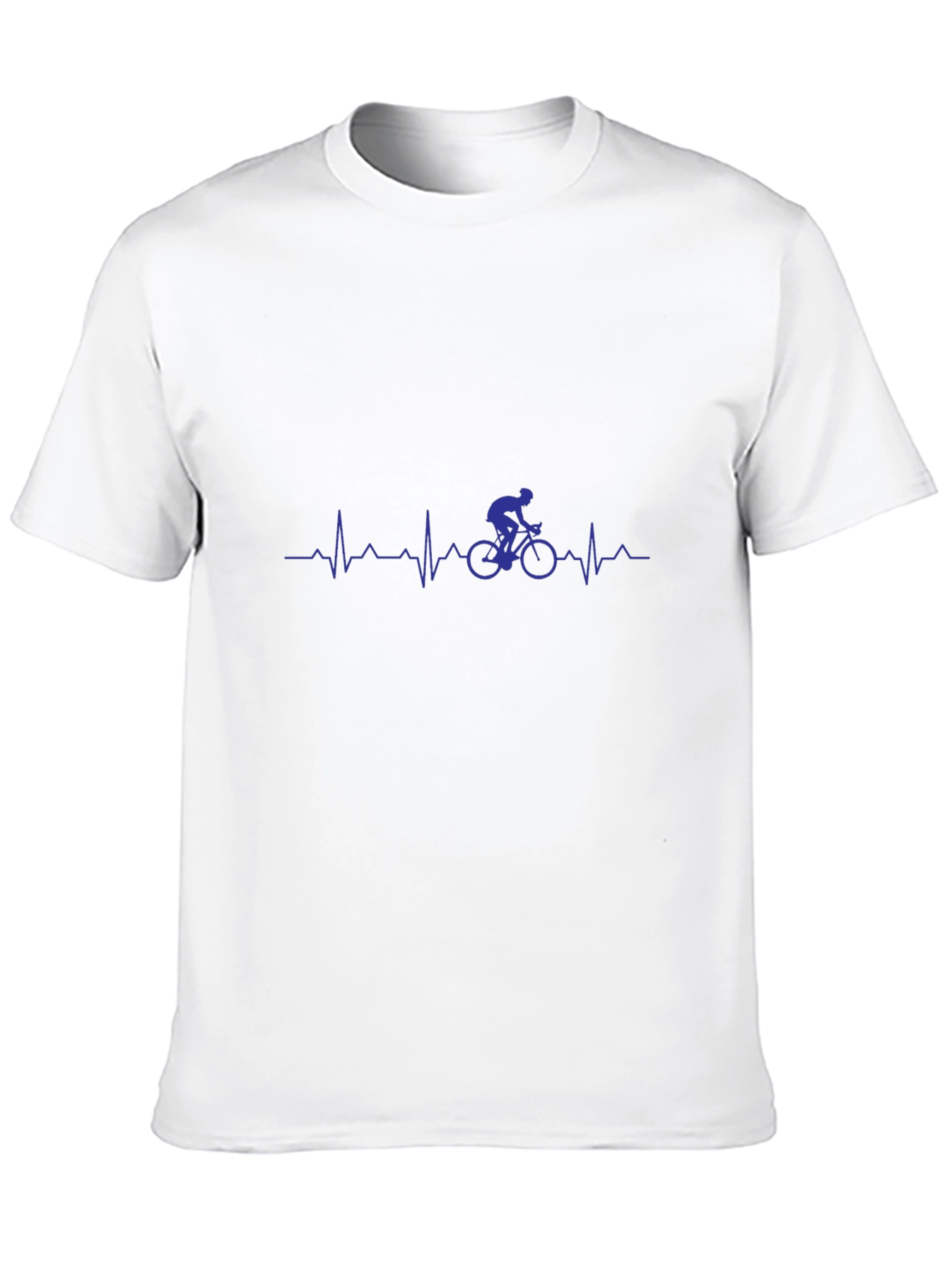 Cyclist Heartbeat Graphic T-Shirt