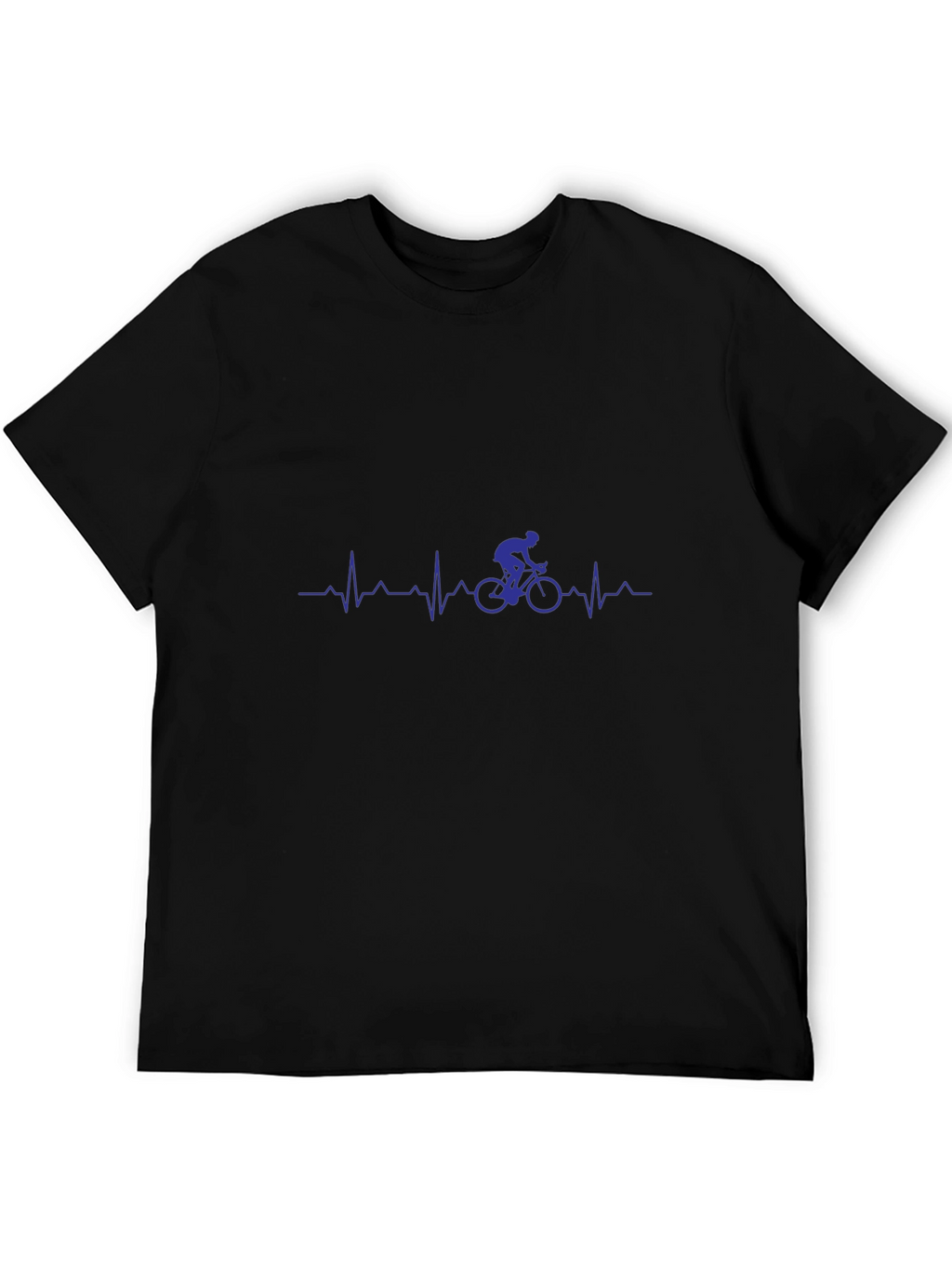 Cyclist Heartbeat Graphic T-Shirt