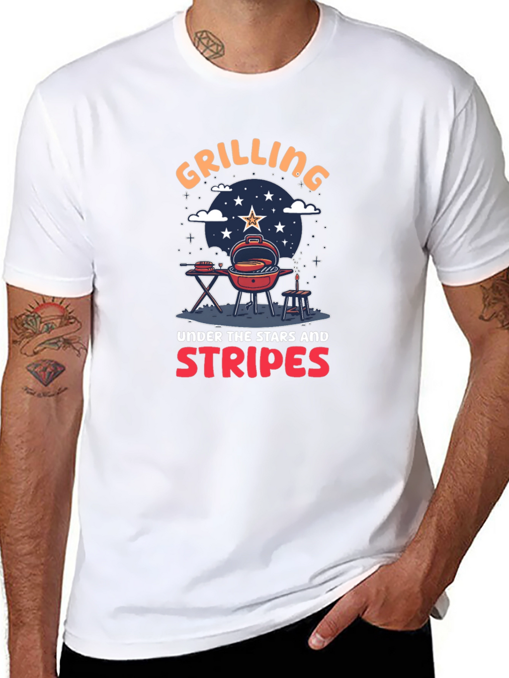 Grilling Under the Stars T-Shirt