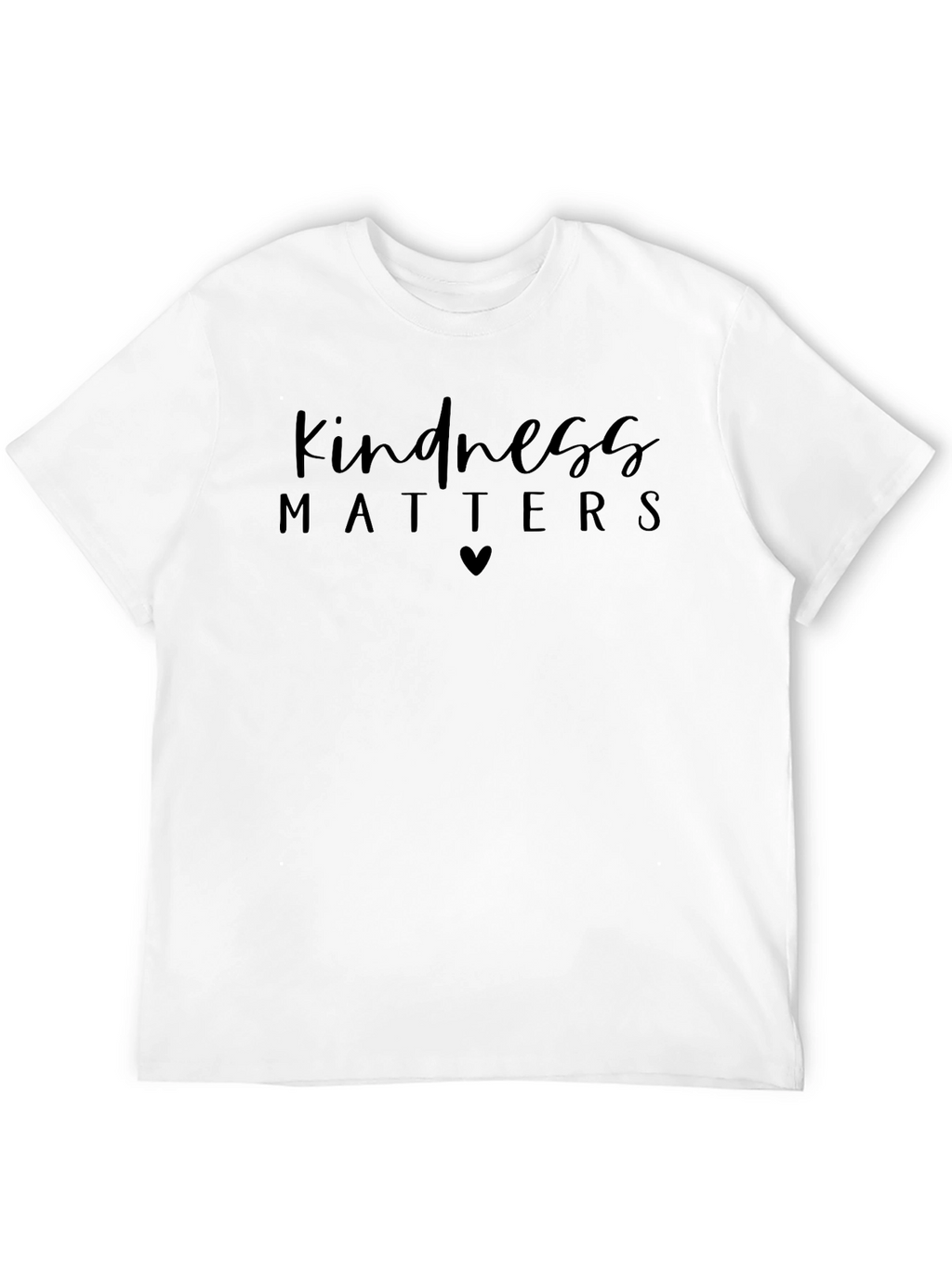 Kindness Matters Graphic Tee - Black