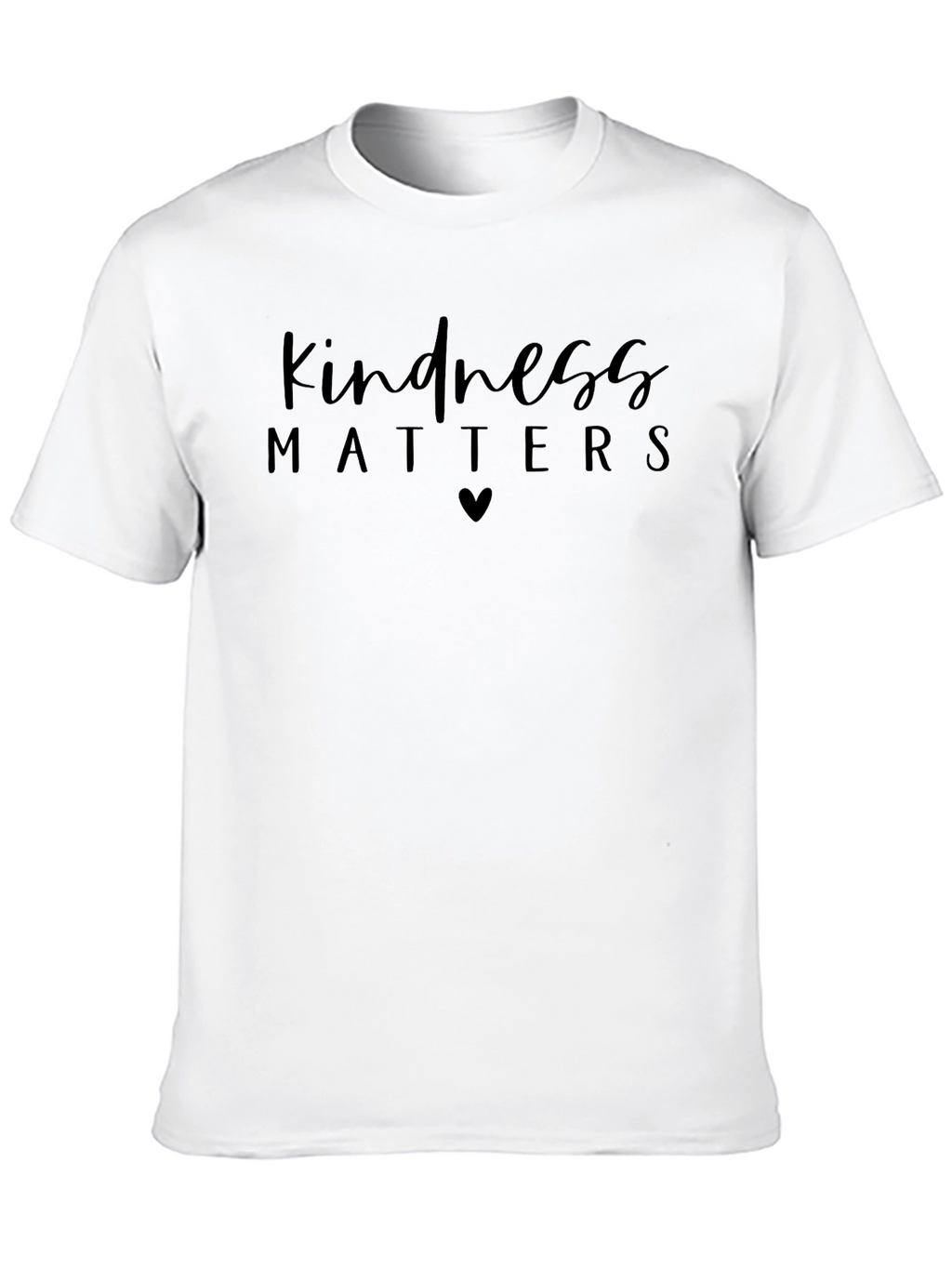 Kindness Matters Graphic Tee - Black