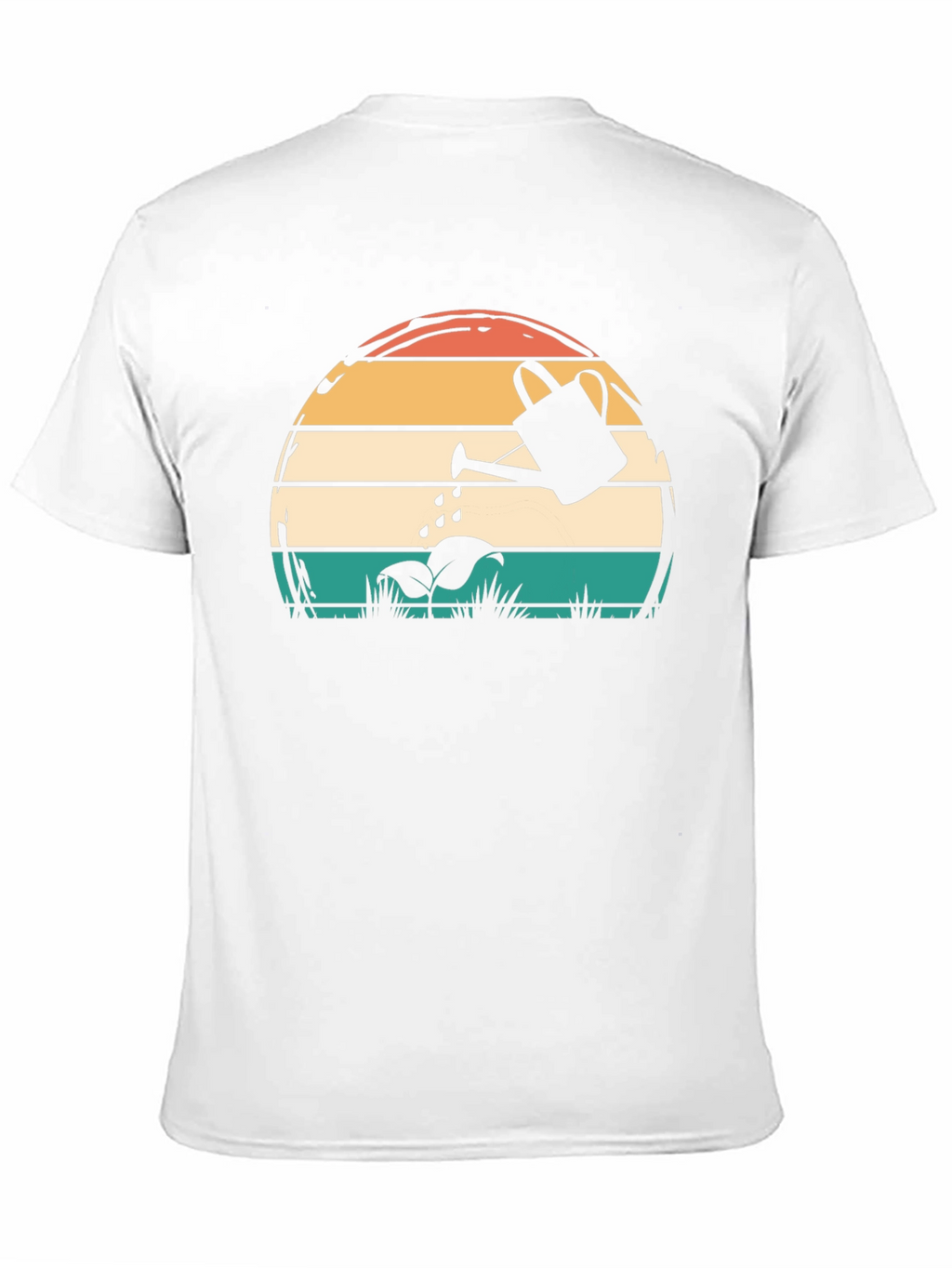 Retro Sunset Watering Can Graphic Tee