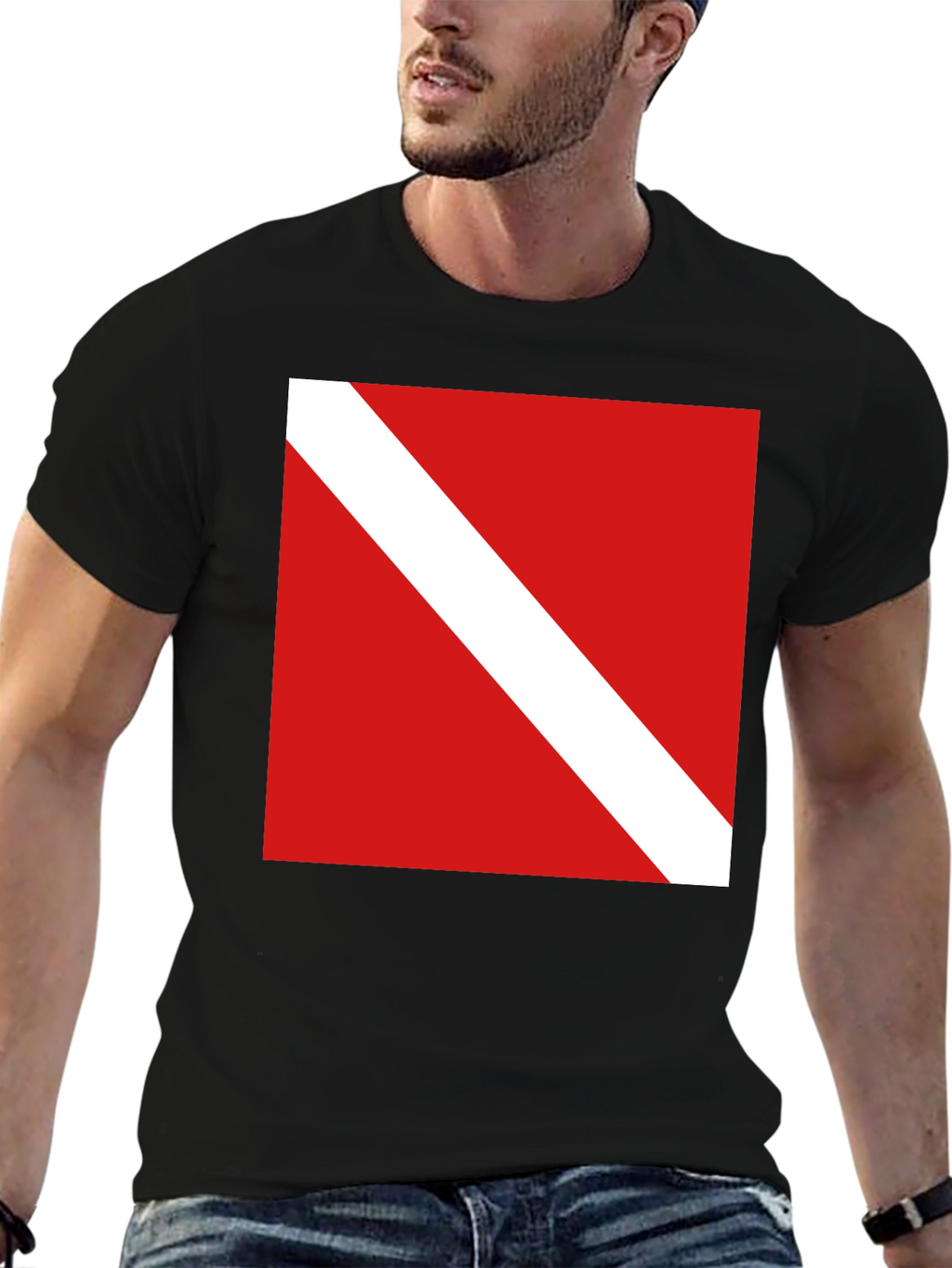 Diver Down Flag Tee - Scuba Diving Shirt