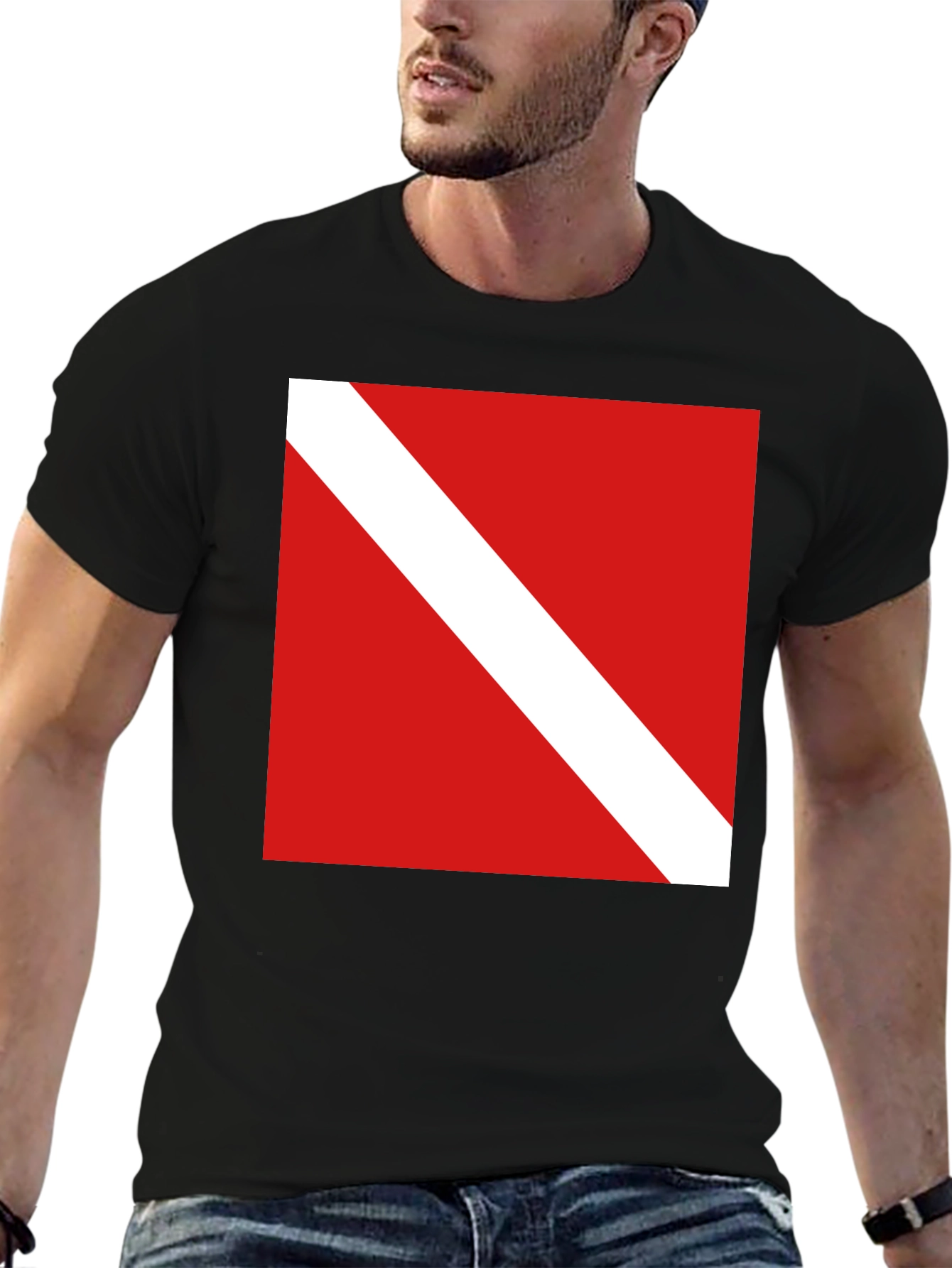 Diver Down Flag Tee - Scuba Diving Shirt
