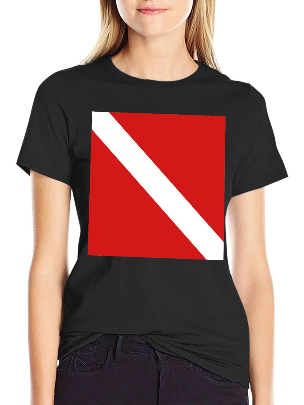 Diver Down Flag Tee - Scuba Diving Shirt