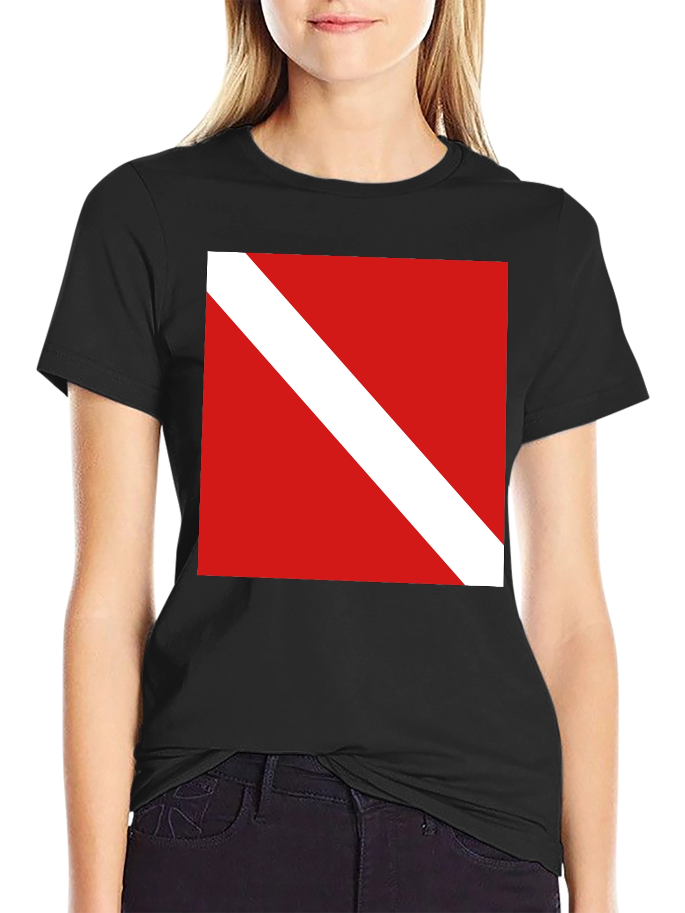 Diver Down Flag Tee - Scuba Diving Shirt