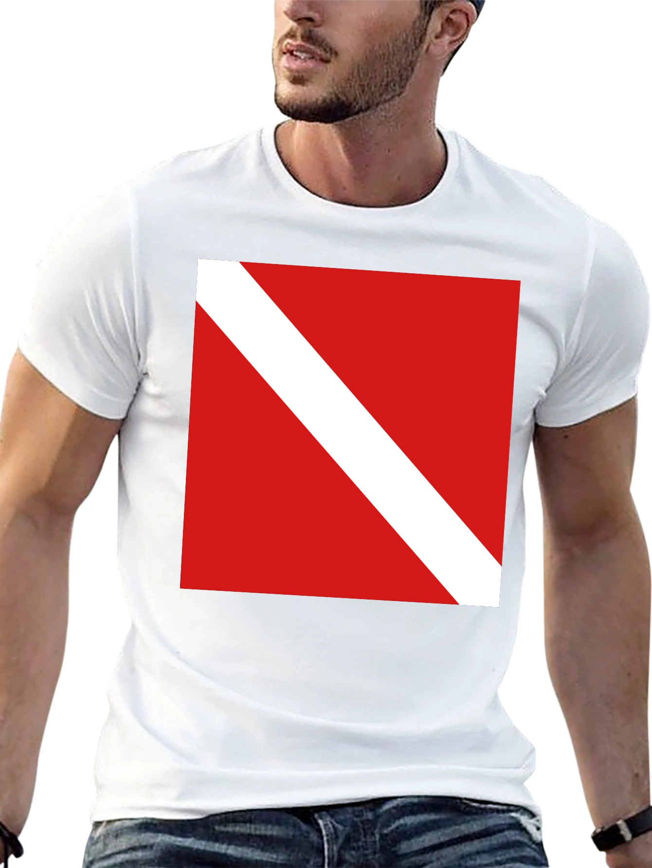 Diver Down Flag Tee - Scuba Diving Shirt
