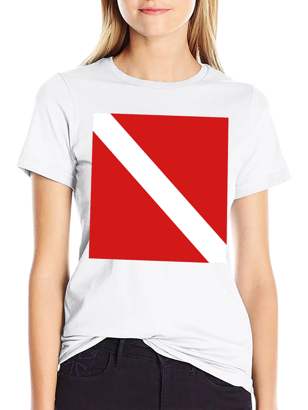 Diver Down Flag Tee - Scuba Diving Shirt