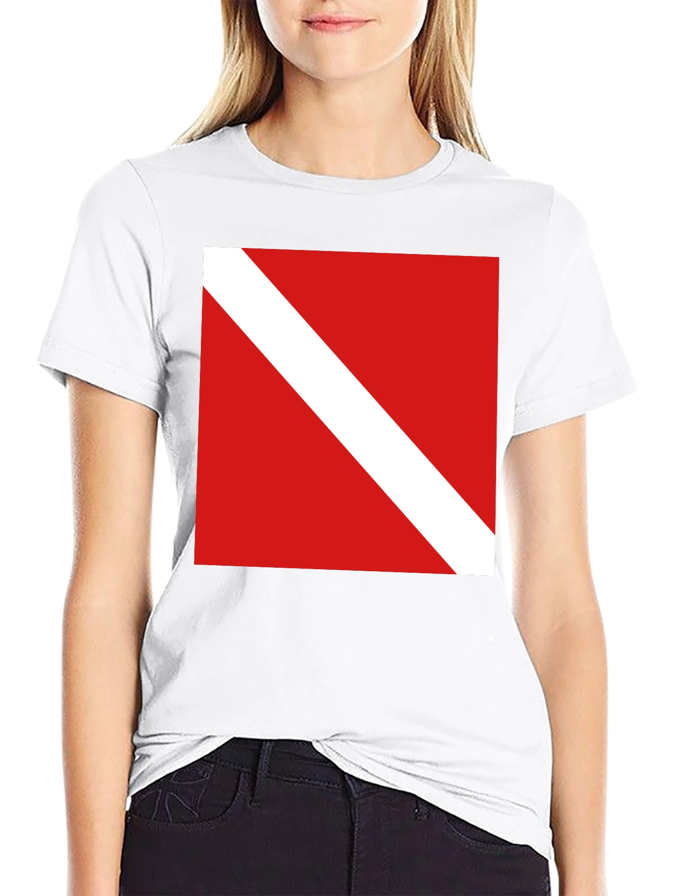 Diver Down Flag Tee - Scuba Diving Shirt