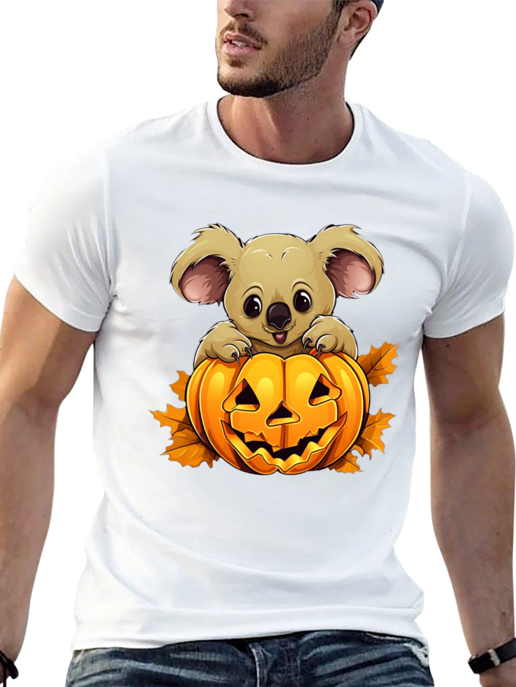 Koala Pumpkin Graphic Tee