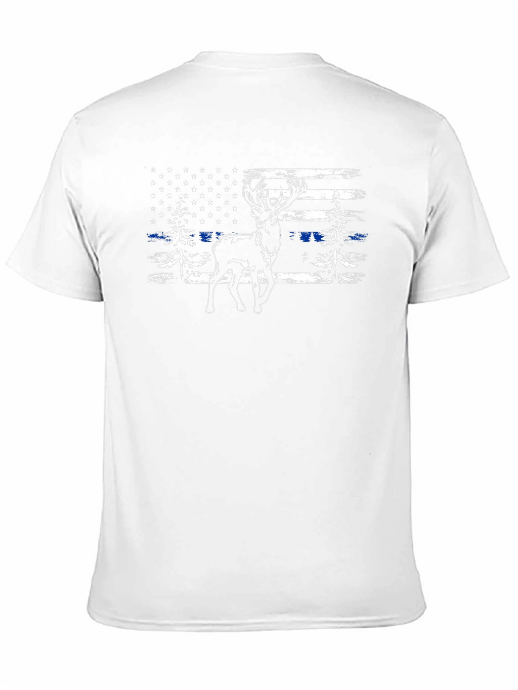 Deer American Flag T-Shirt