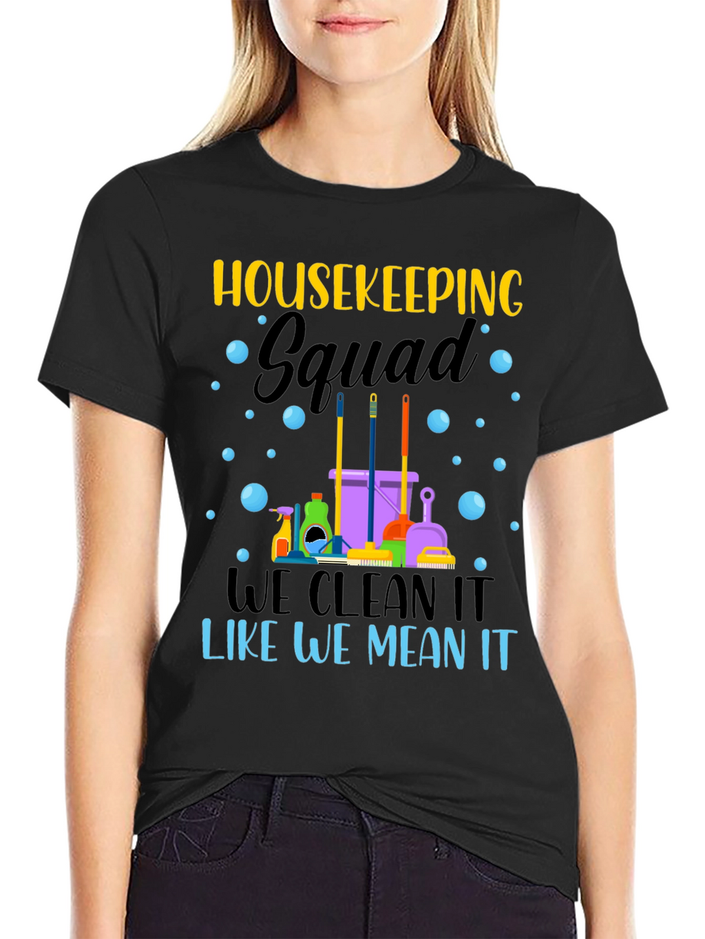Housekeeping Squad Graphic Tee