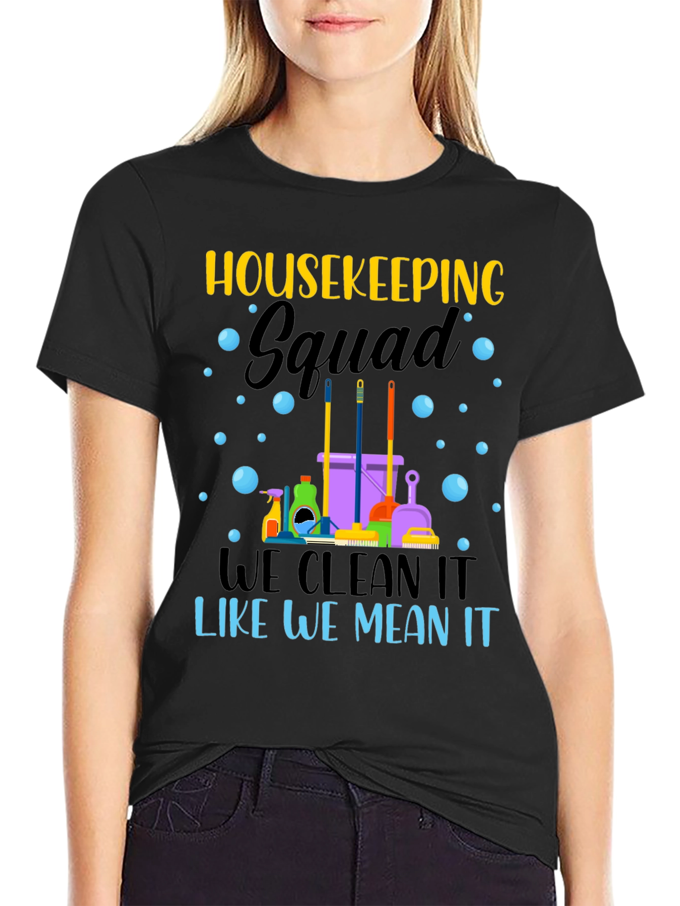 Housekeeping Squad Graphic Tee