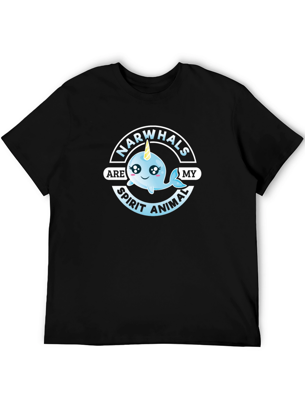 Narwhals Are My Spirit Animal Graphic Tee