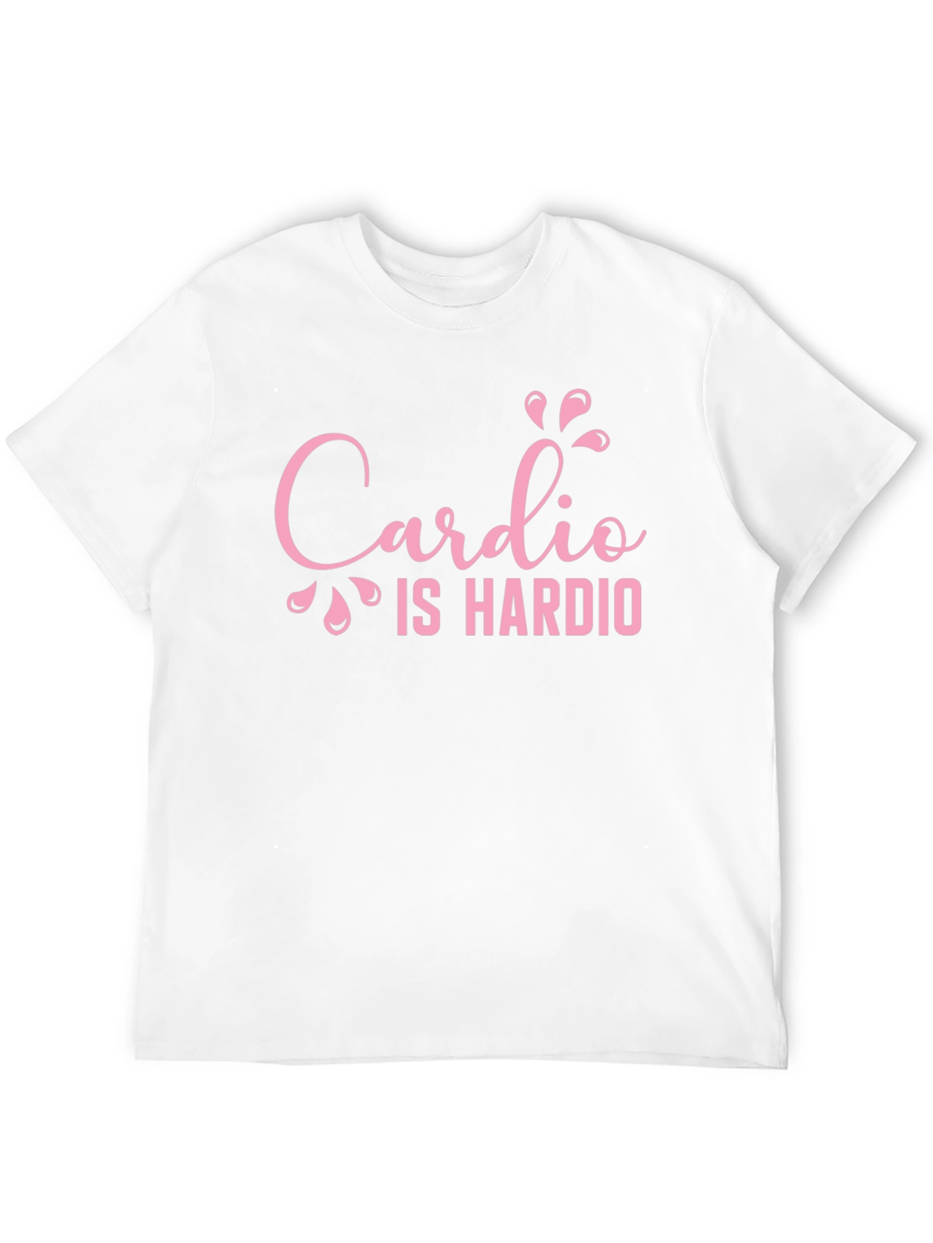 Cardio Is Hardio T-Shirt - Fitness Apparel