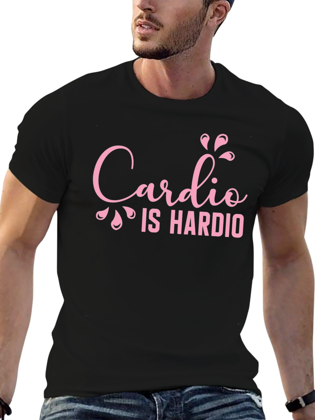 Cardio Is Hardio T-Shirt - Fitness Apparel