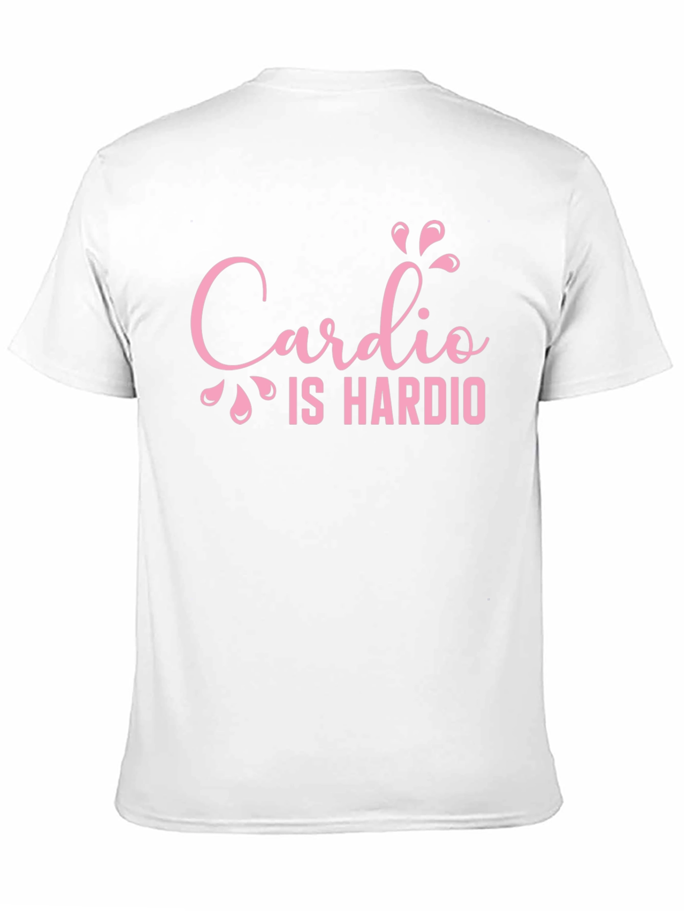 Cardio Is Hardio T-Shirt - Fitness Apparel