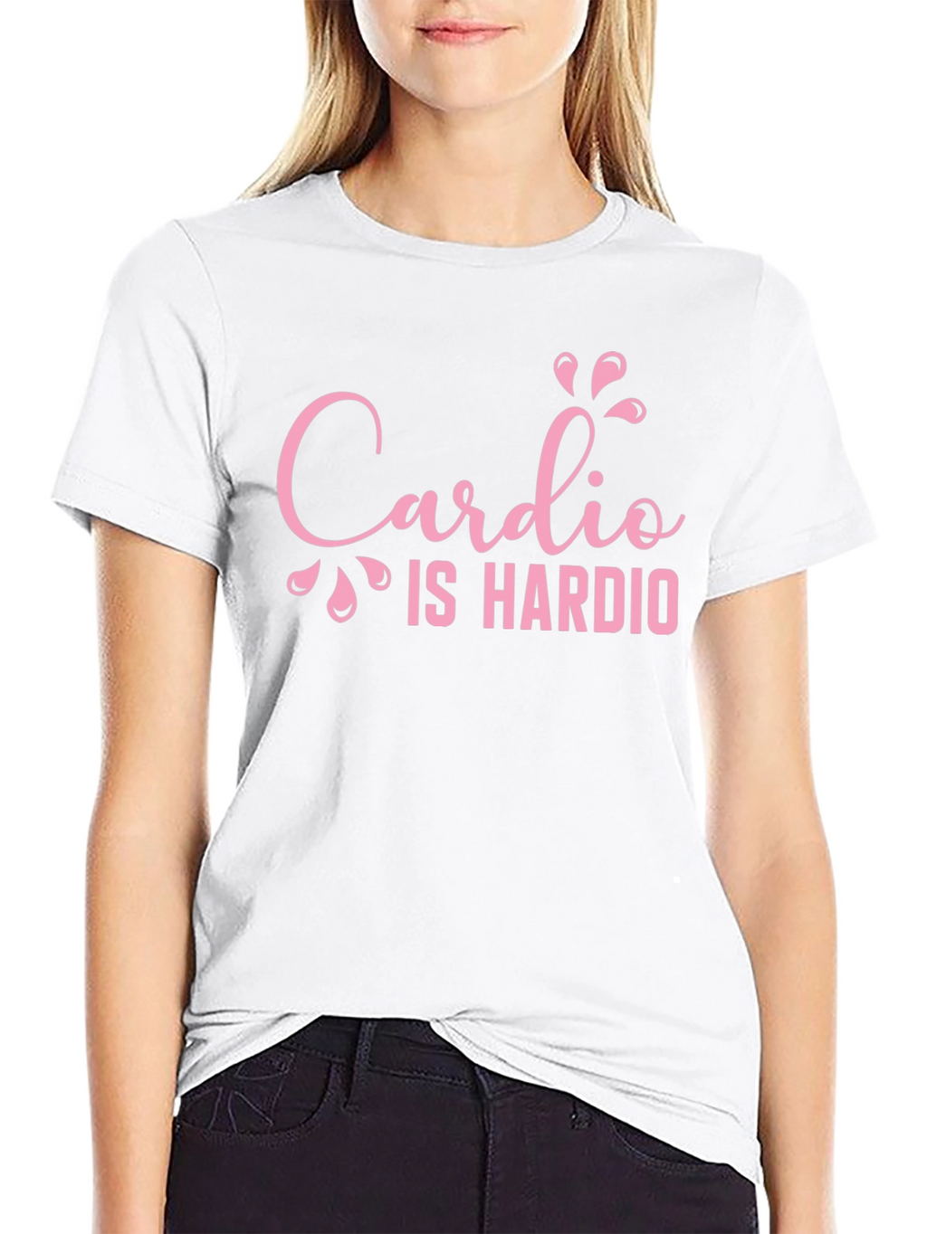 Cardio Is Hardio T-Shirt - Fitness Apparel