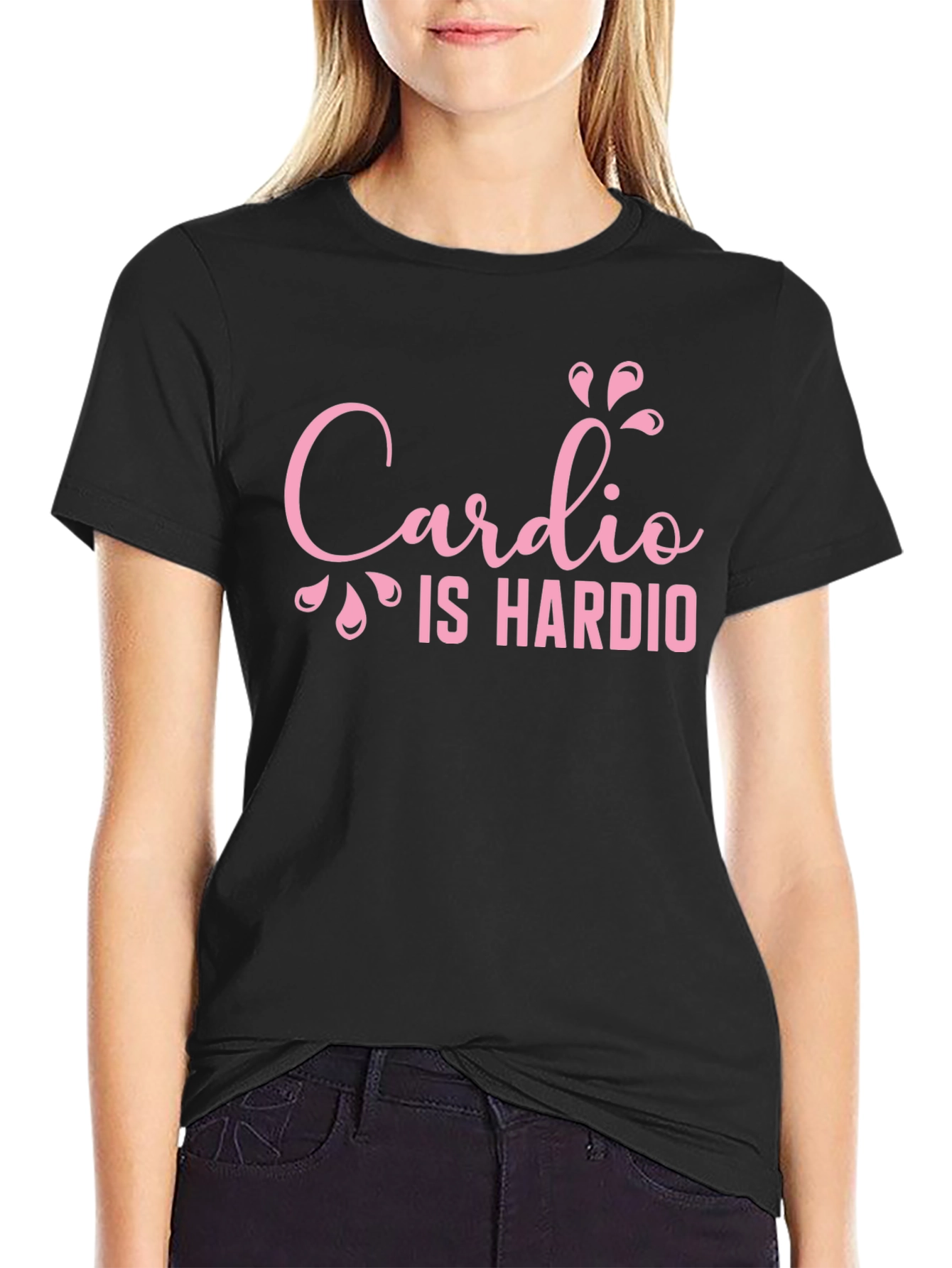 Cardio Is Hardio T-Shirt - Fitness Apparel