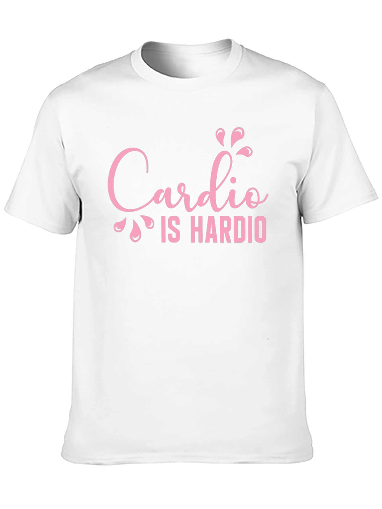 Cardio Is Hardio T-Shirt - Fitness Apparel