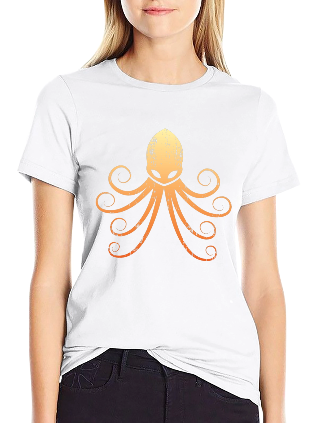 Mens Graphic Octopus T-Shirt