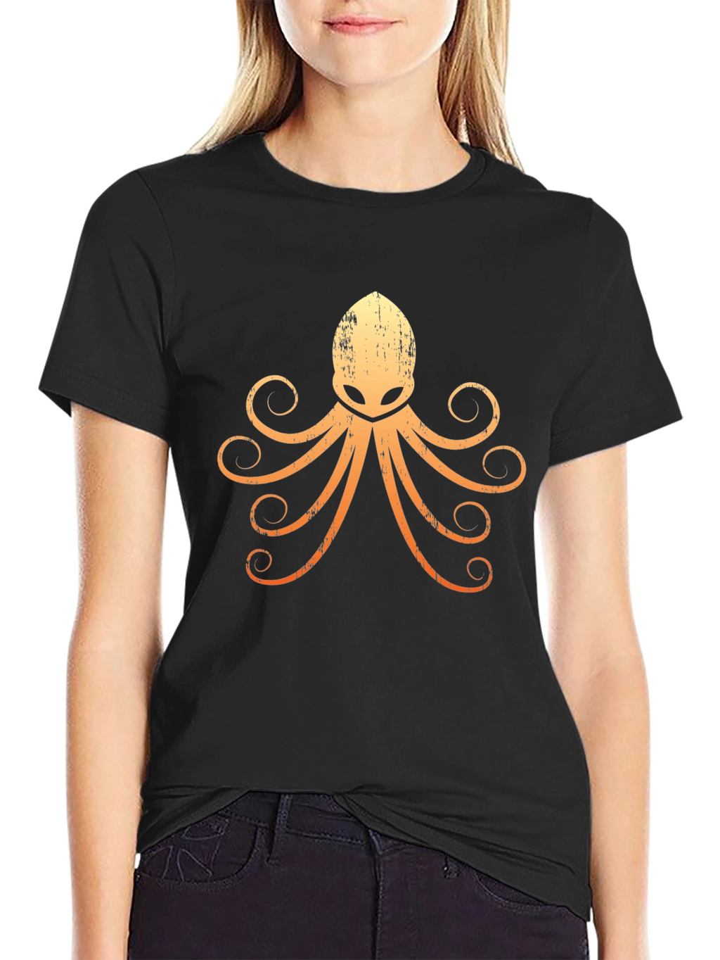 Mens Graphic Octopus T-Shirt