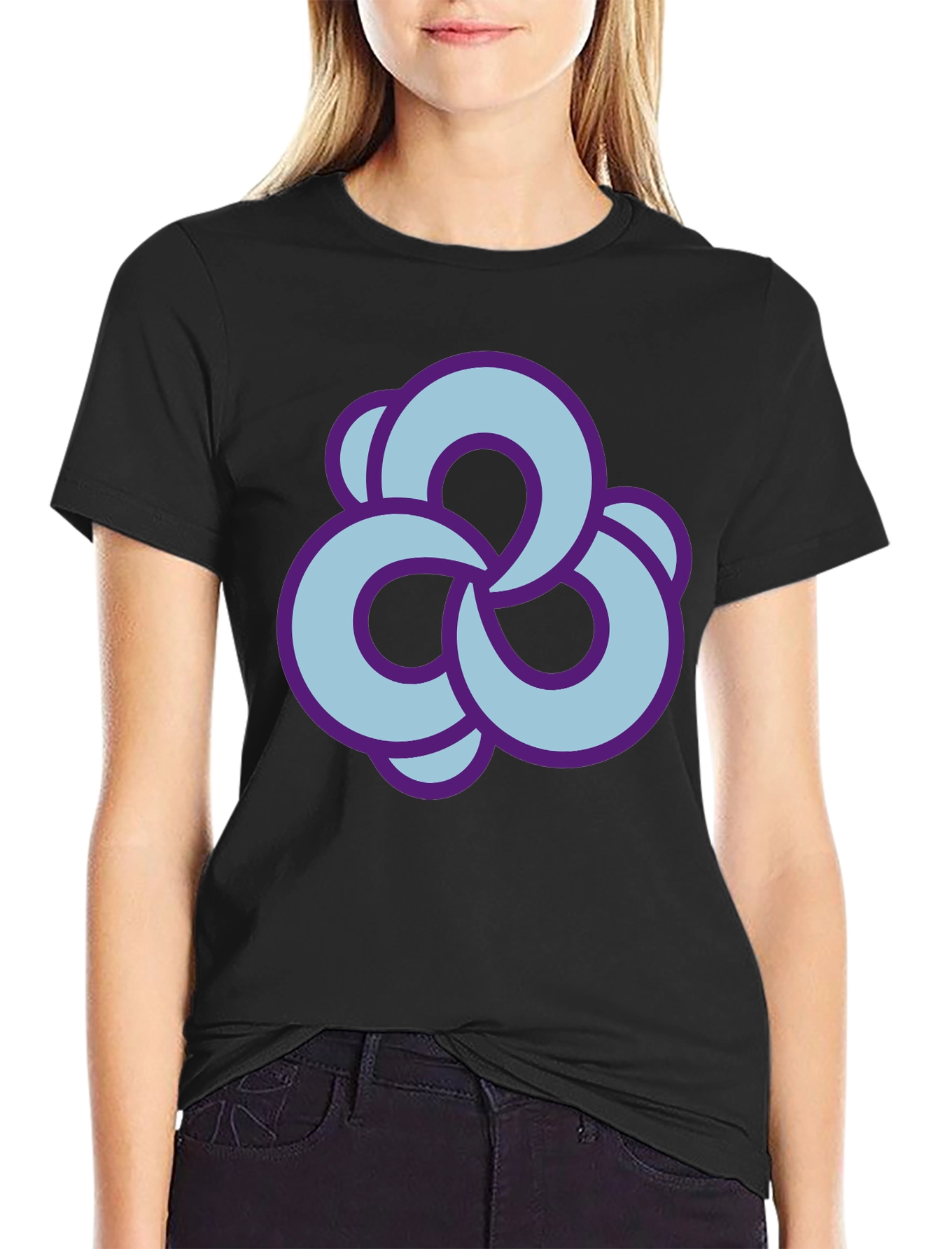 Abstract Design Graphic T-Shirt