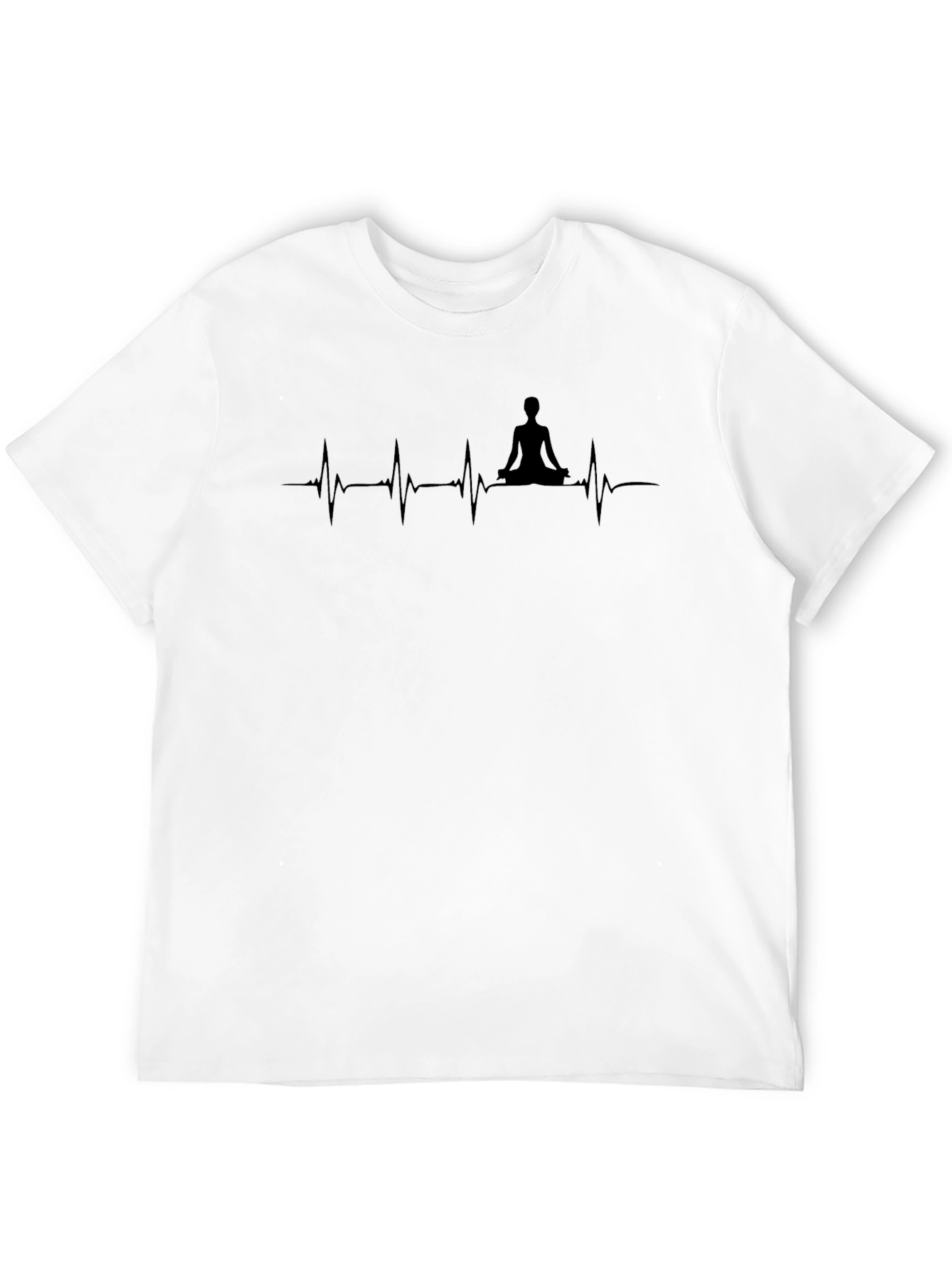 Yoga Heartbeat Tee - Meditate in Style!