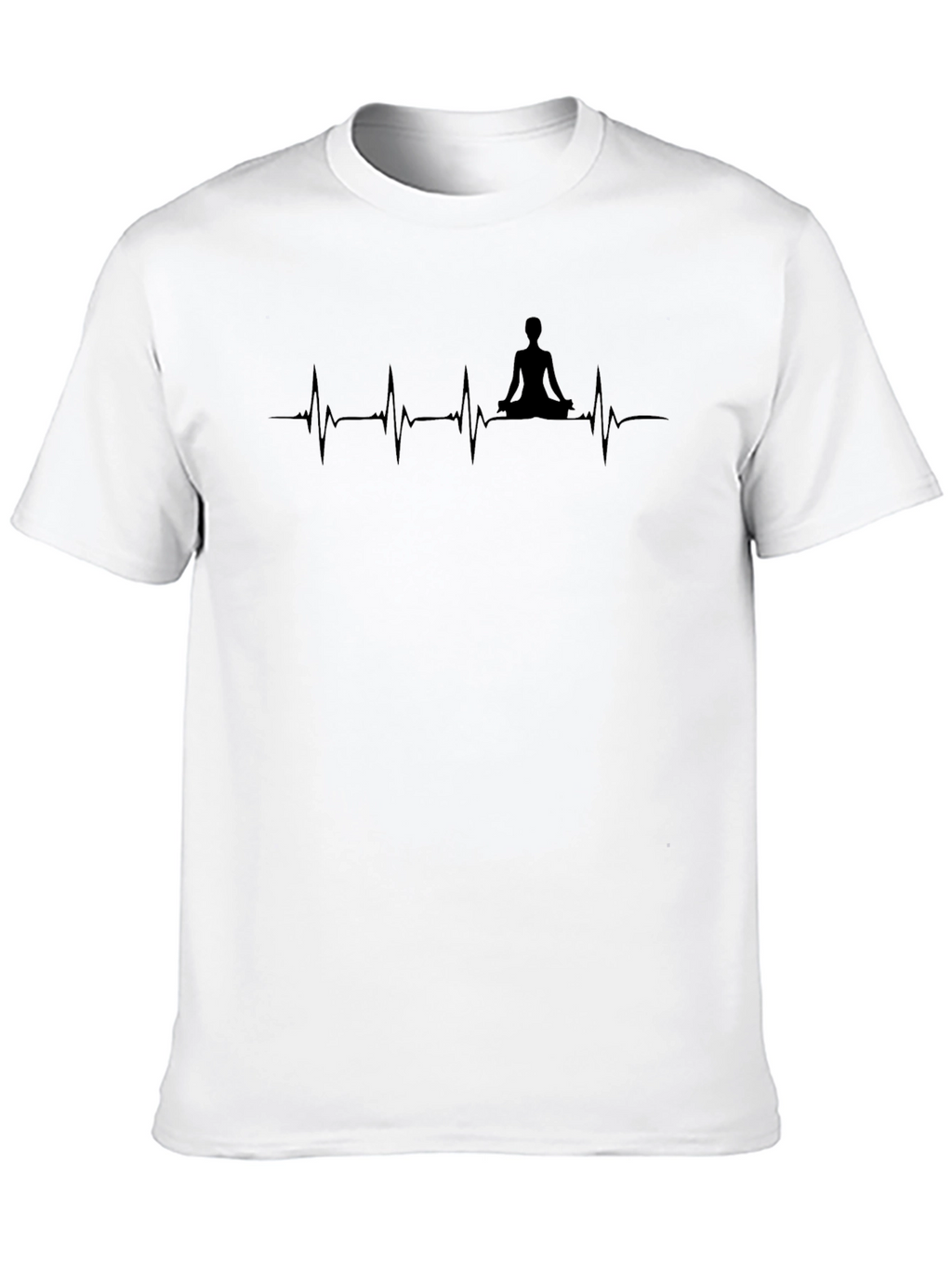 Yoga Heartbeat Tee - Meditate in Style!