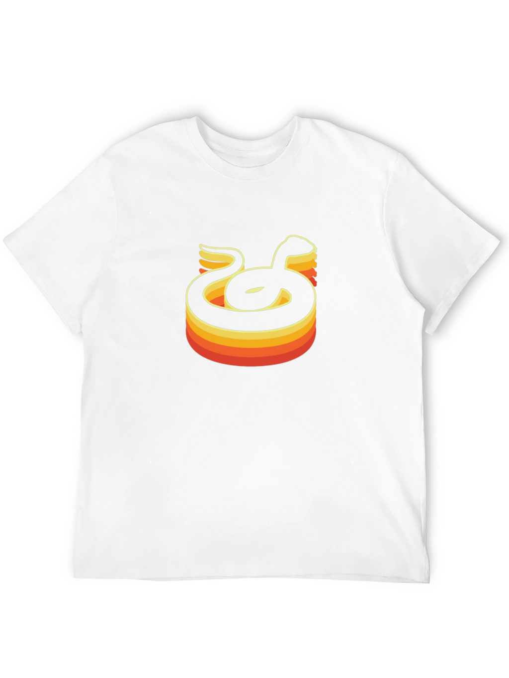 Retro Snake Graphic Tee - Black T-Shirt