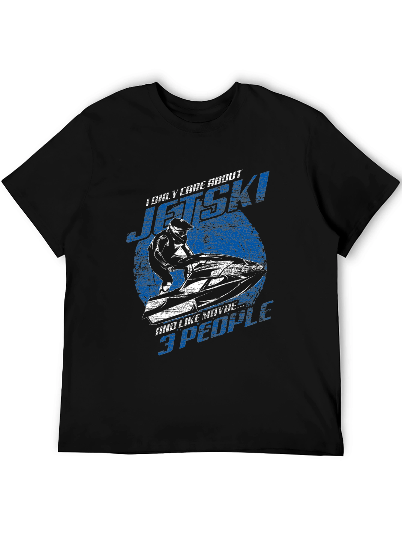 Jet Ski Lover Tee - Only Cares About Jet Skiing T-Shirt