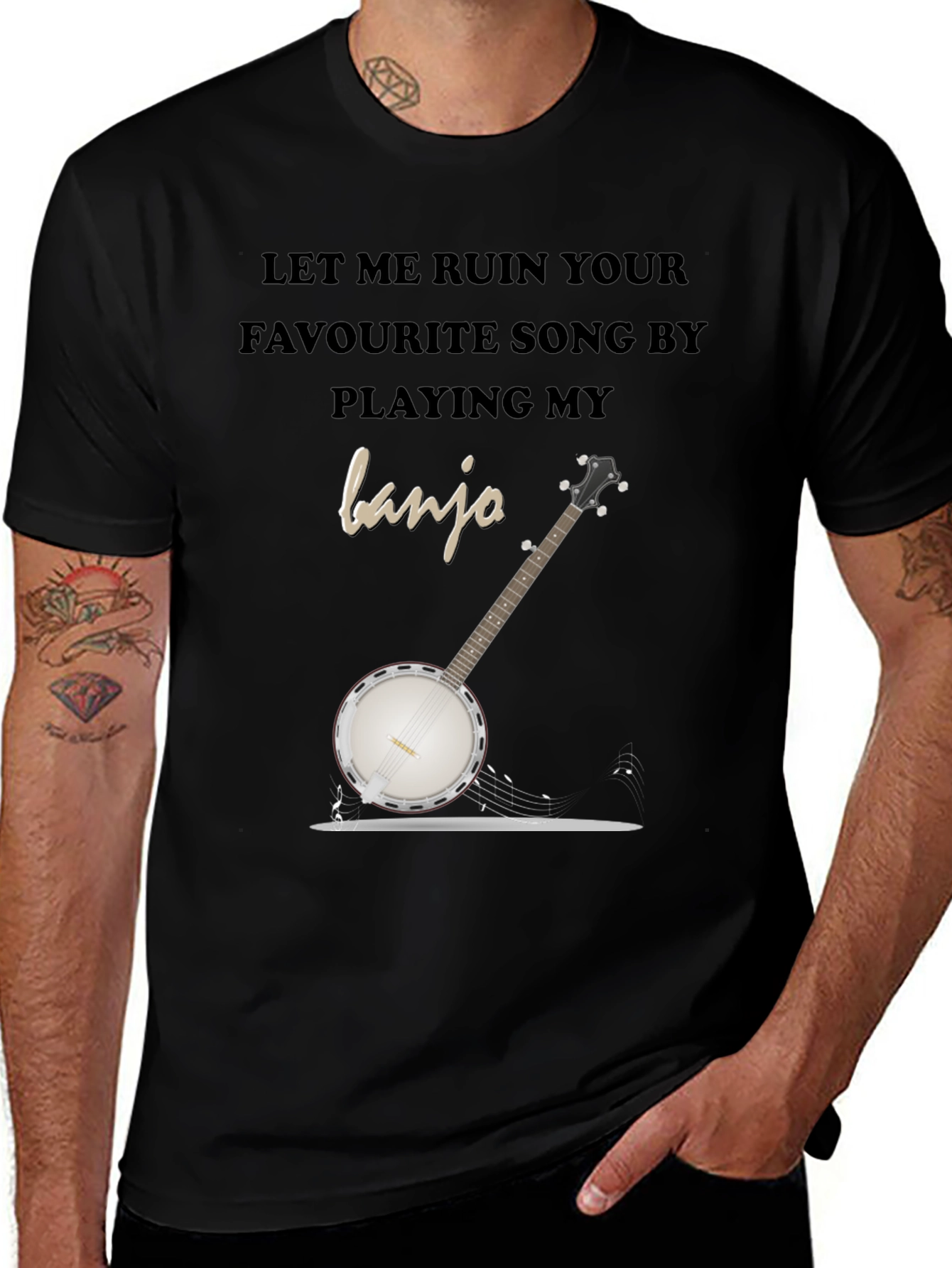 Ruin Your Favourite Song Banjo T-Shirt