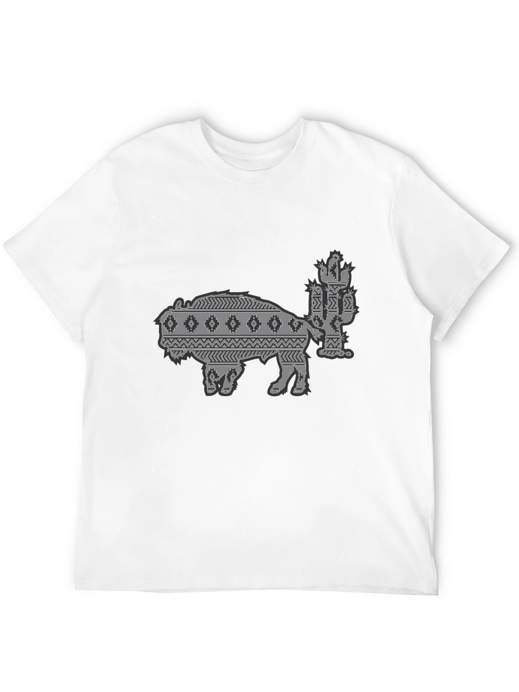 Western Buffalo Cactus Graphic Tee