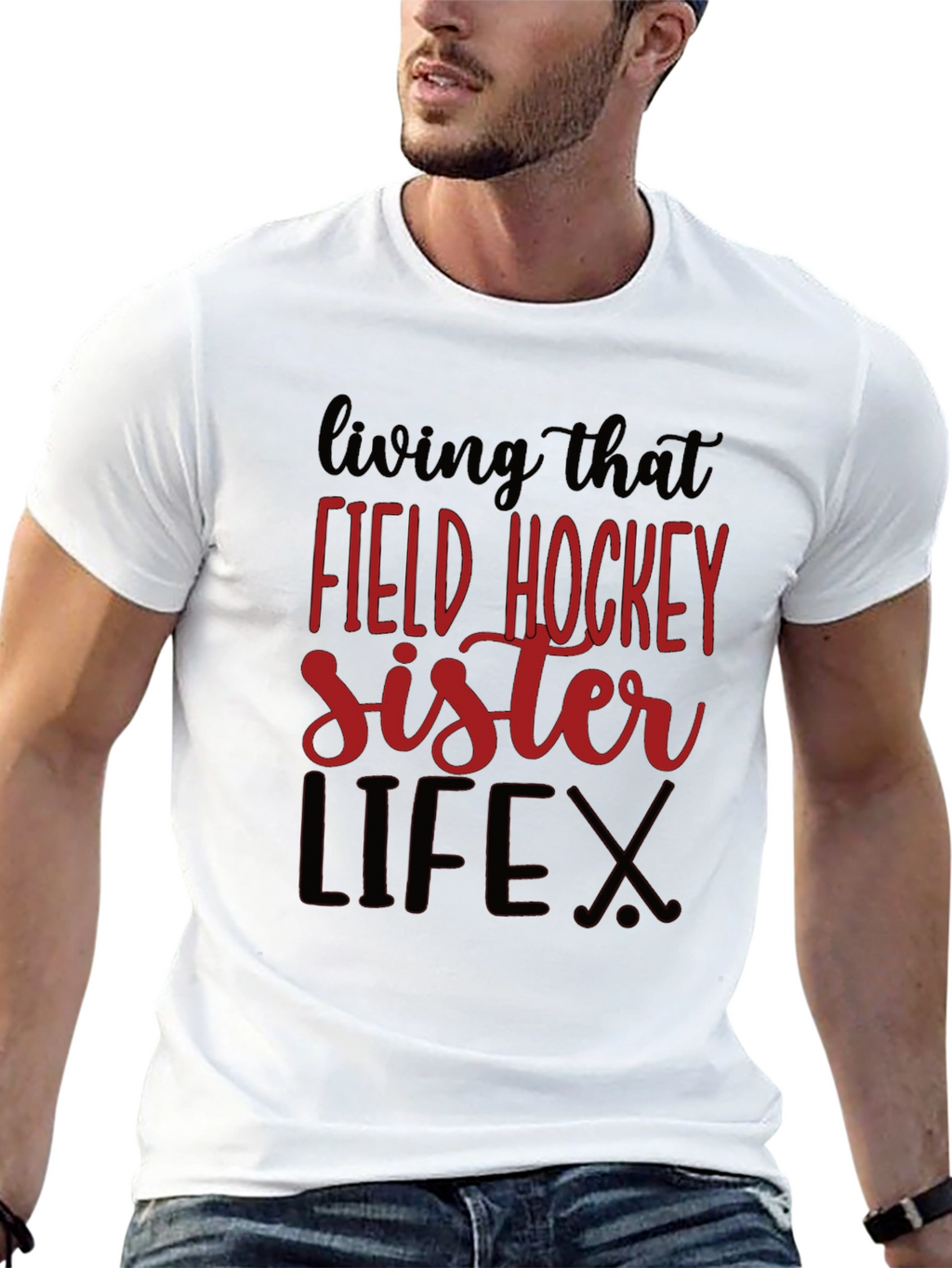 Field Hockey Sister Life T-Shirt