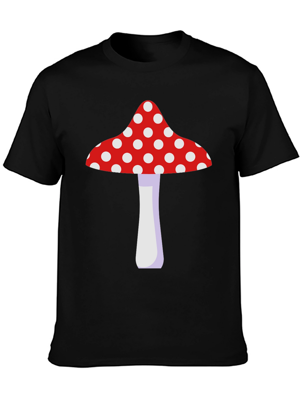 Mushroom Graphic Tee - Fun Novelty T-Shirt
